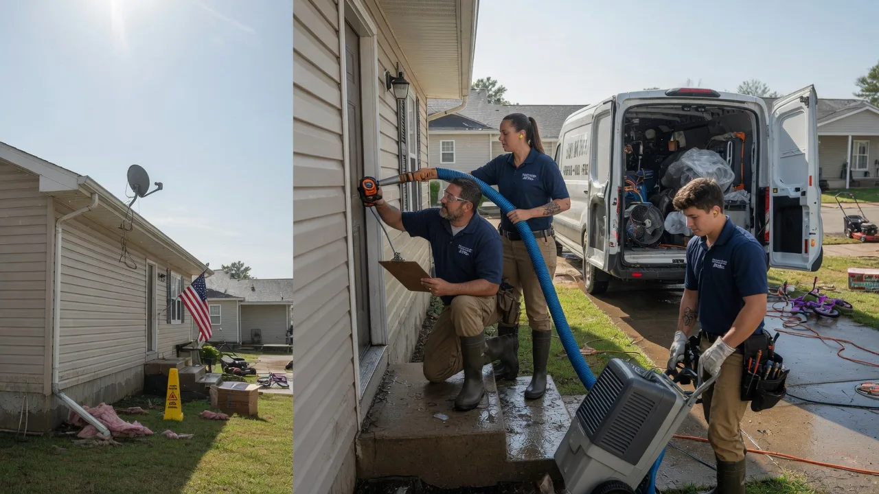 Ceiling Water Damage Restoration in Woodburn, IN near me