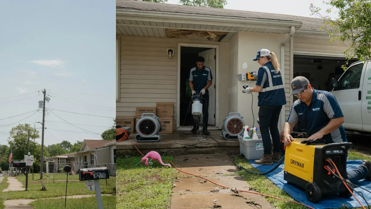 Storm Damage Water Removal in Woodburn, IN near me